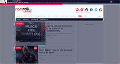 Desktop Screenshot of newstalk.com