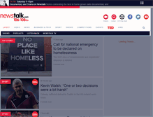 Tablet Screenshot of newstalk.com